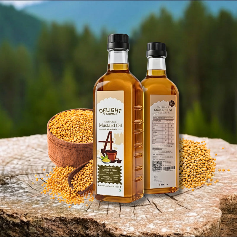 yellow mustard oil - Delight Farms