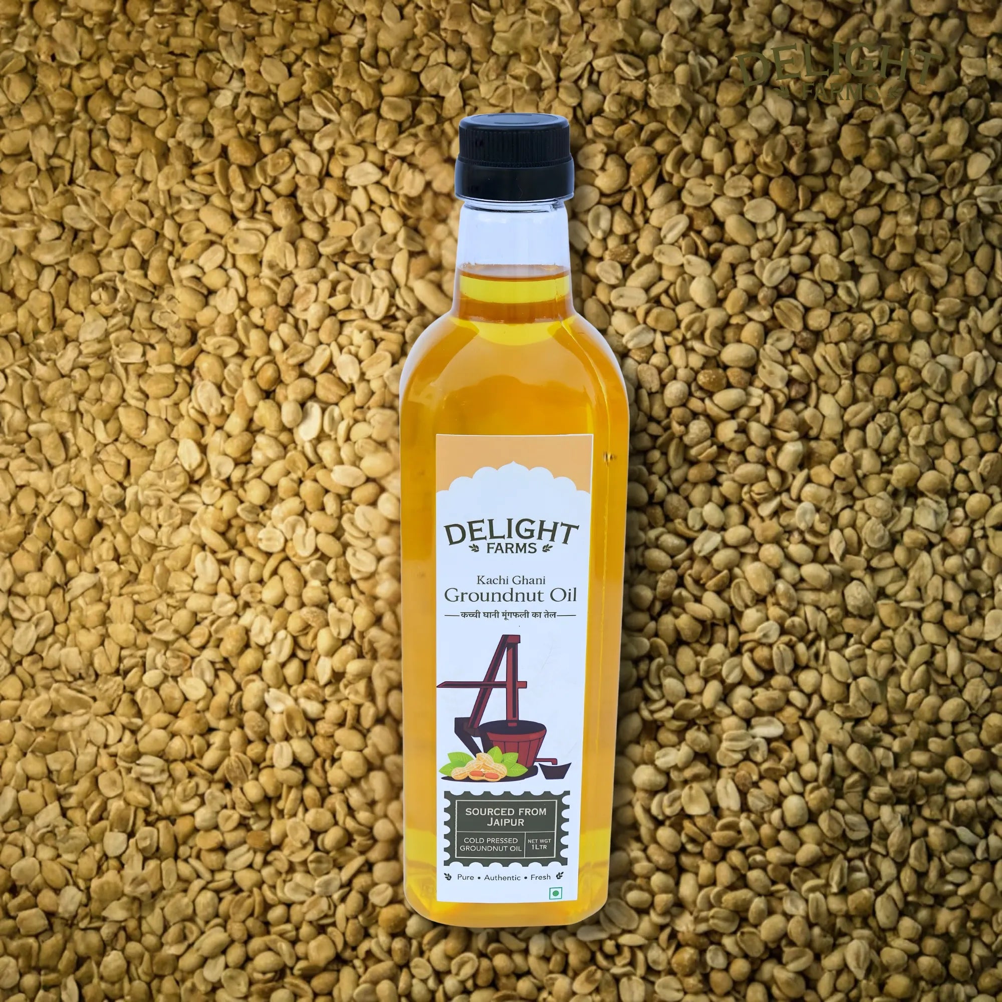 Cold Pressed Groundnut Oil | Organic Cold Pressed Groundnut Oil – Kachi Ghani Best Cooking Oil Choice Secondary image