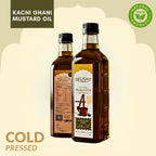 Cold Pressed Mustard Oil – Kachi Ghani Black Mustard Oil | Pure Mustard Oil from Black Mustard Seeds