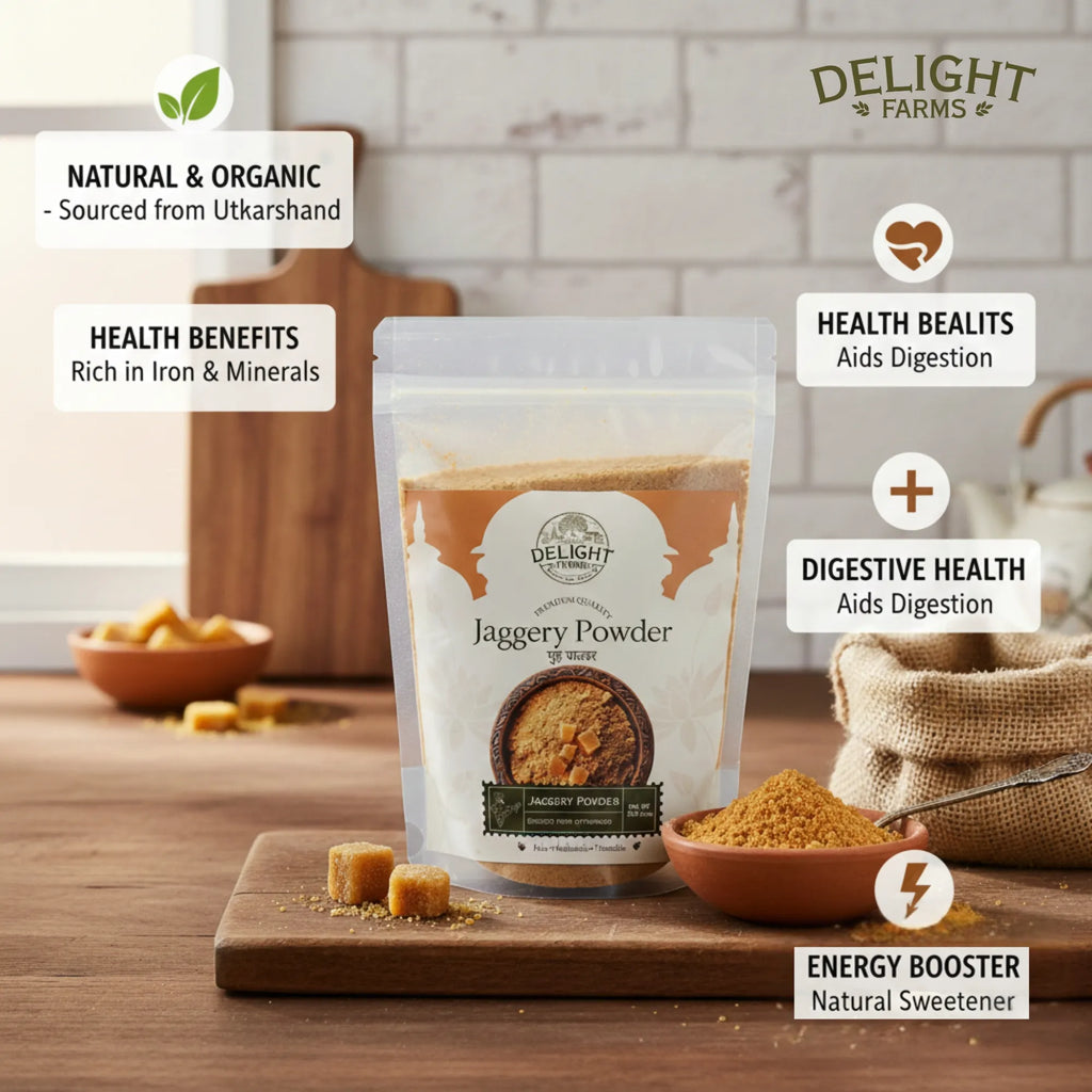 Unrefined Jaggery Powder