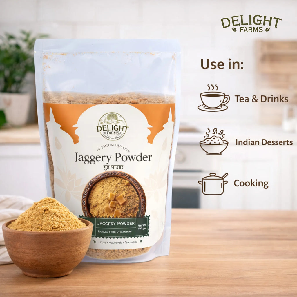 Unrefined Jaggery Powder