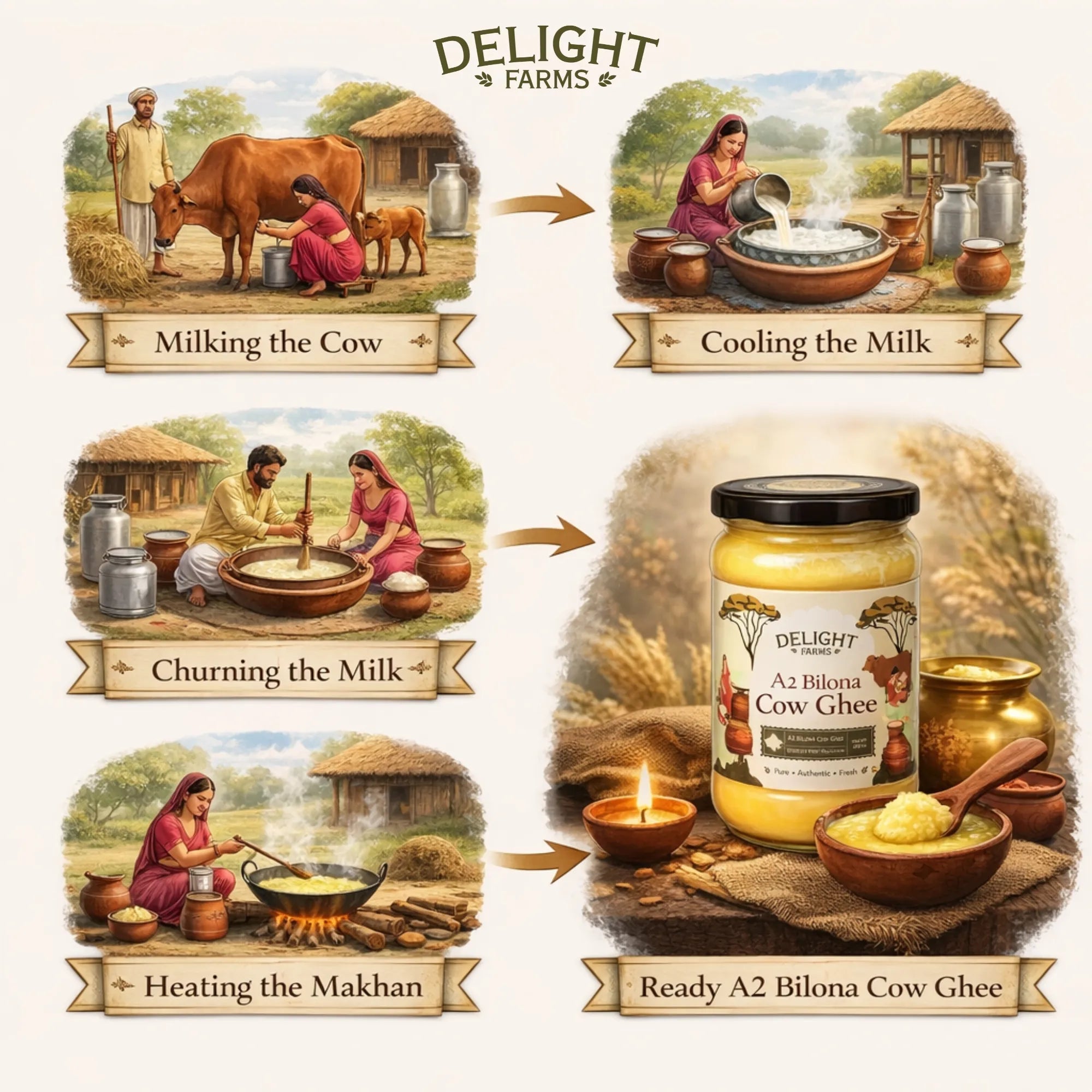 A2 Cow Bilona Ghee
