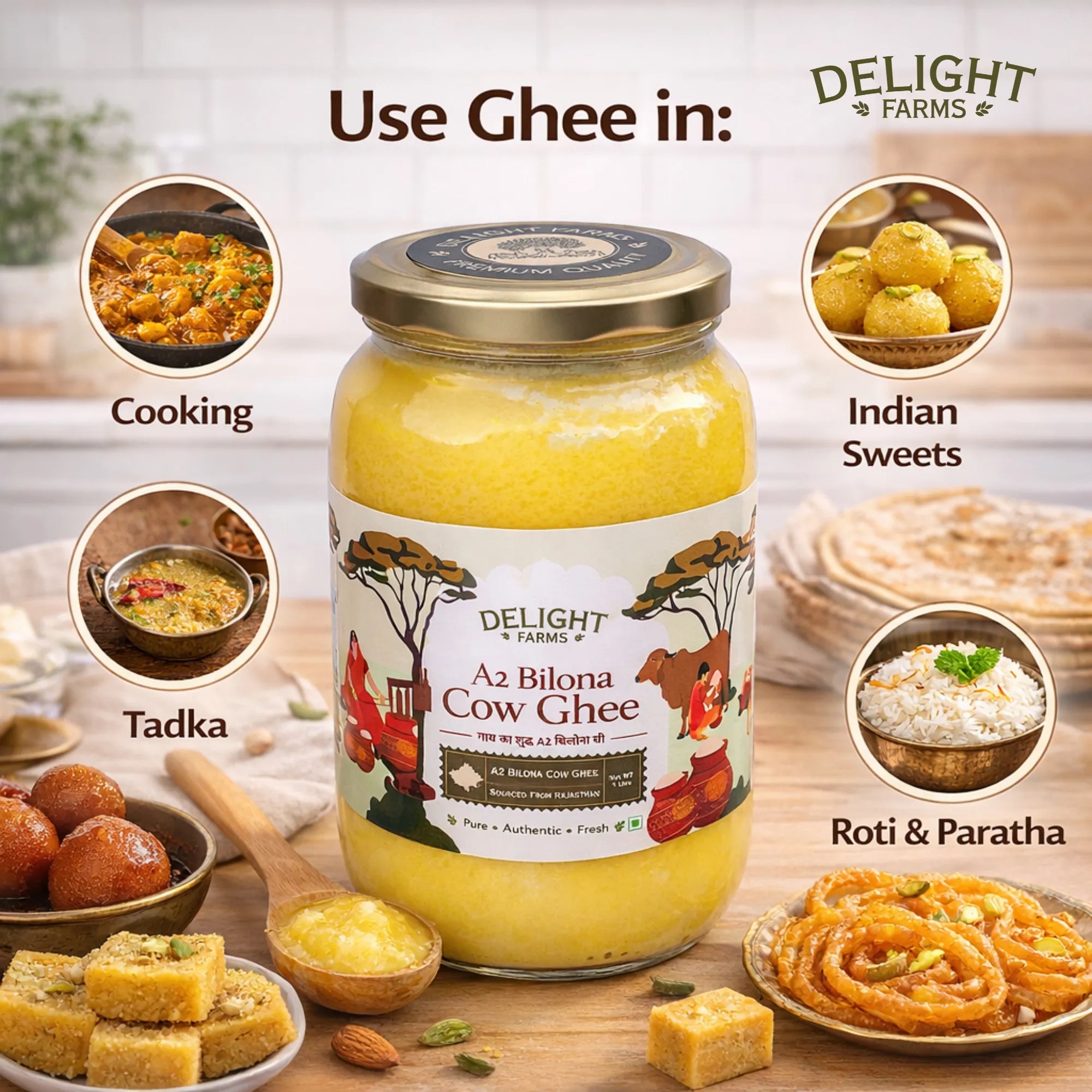 A2 Cow Bilona Ghee