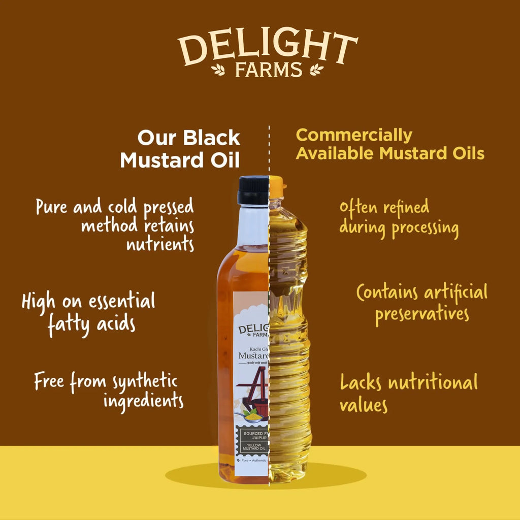 Yellow Mustard Cold-Pressed Oil