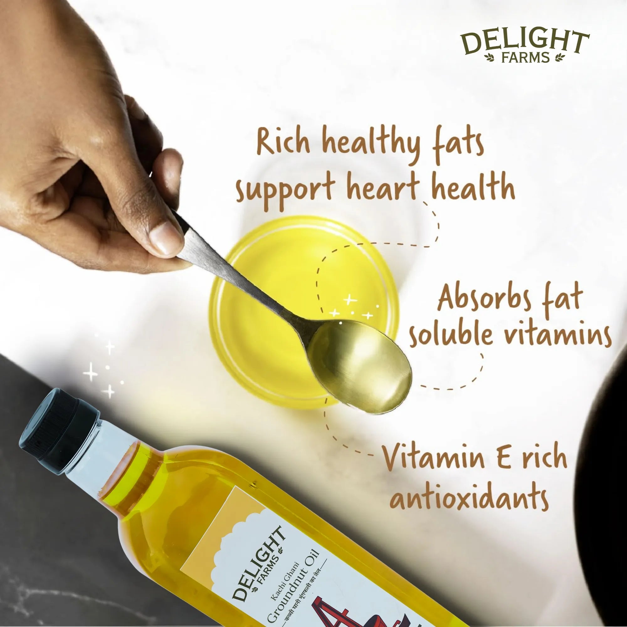 Cold-Pressed Groundnut Oil